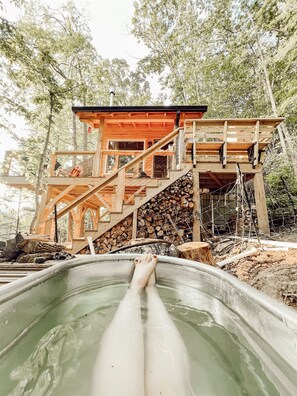 Bañera de hidromasaje exterior