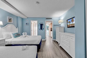 1 室のベッドルーム、アイロン / アイロン台、ベッドシーツ