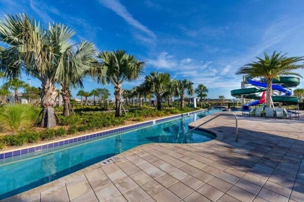 A heated pool - Last Minute Disney Getaway! Luxury Condo with Private Balcony. Book Now! #66071 (Orlando)