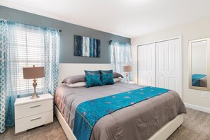 4 dormitorios, tabla de planchar con plancha, wifi y ropa de cama