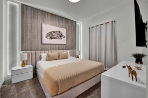 3 slaapkamers, een strijkplank/strijkijzer, wifi, beddengoed