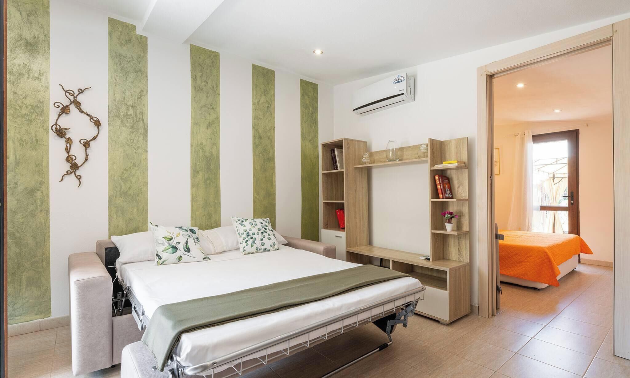1 Schlafzimmer, Bügeleisen/Bügelbrett, kostenloses WLAN, Bettwäsche