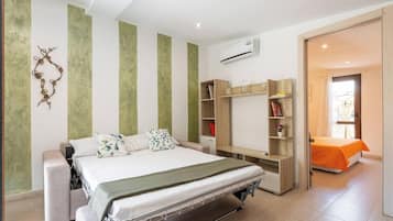 1 Schlafzimmer, Bügeleisen/Bügelbrett, kostenloses WLAN, Bettwäsche