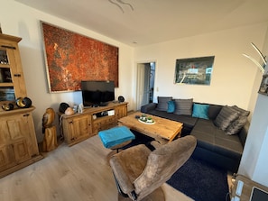 Smart TV, books, stereo - Neu! Küstenfeeling - Die Relax-fewo für Einen Gelungenen Nordseeurlaub (Oberndorf)
