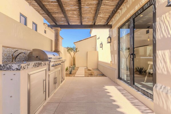 Terrace/patio - Welcome to Villa Aire Paradise at Rancho San Lucas (Cabo San Lucas)