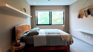 Leilighet – deluxe, 2 soverom, kjøkken | 2 soverom, safe på rommet og wi-fi (inkludert)