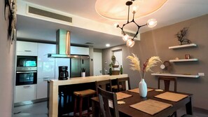 Appartement Deluxe, 2 chambres, cuisine | Cuisine privée