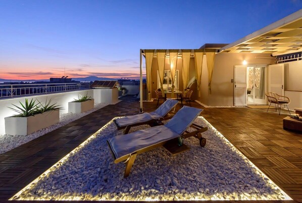 Apartment | 1 bedroom, Internet - City Skyloft - Top Location Private Roof Garden (Kalamata)