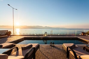 Villa | 3 bedrooms, Internet - Seaside Summer Bliss - Aurora Luxury Pool Paradise (Messini)