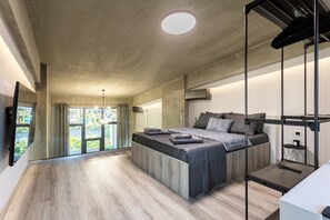 Apartment | 1 bedroom, Internet - Ventiri Lofts - Luxury Penthouse w Home Cinema (Kalamata)