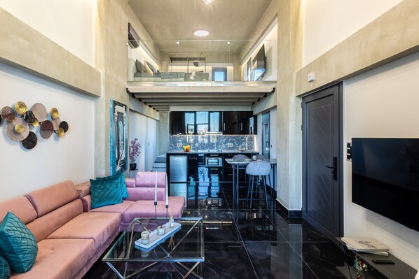 Apartment | 1 bedroom, Internet - Ventiri Lofts - Luxury Penthouse w Home Cinema (Kalamata)