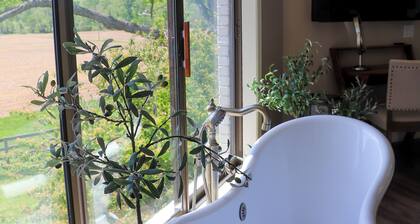 Lush Countryside & Shenandoah Mountain Views at Quiet Hills Retreat