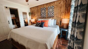 14 bedrooms, desk, iron/ironing board, travel crib