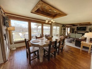 Dining - Woodland Shore Escape - 4 Lakefront homes (Royal)
