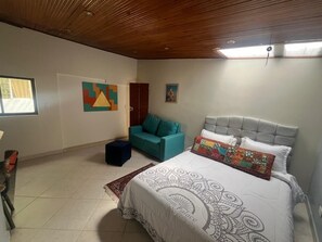 1 bedroom, iron/ironing board, WiFi, bed sheets - Indian Palace Hotel Boutique - 204 (Bogotá)