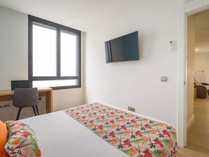2 chambres, fer et planche Ă repasser, Wi-Fi gratuit, draps fournis