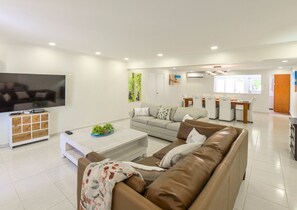 TV - Home by the Sea - Ocean Front Villa (Pos Chiquito)