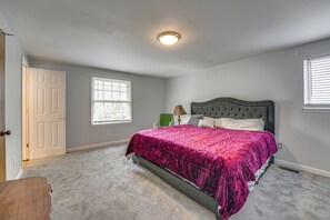 4 chambres, fer et planche à repasser, Wi-Fi, draps fournis