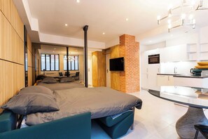 1 chambre, fer et planche à repasser, Wi-Fi, literie fournie