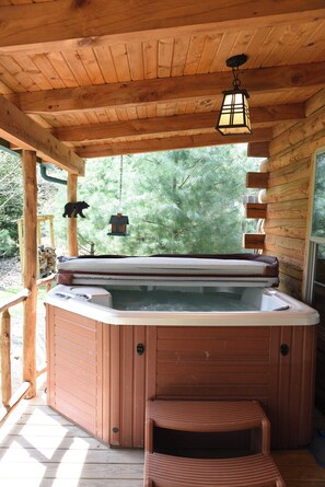 Bain à remous extérieur