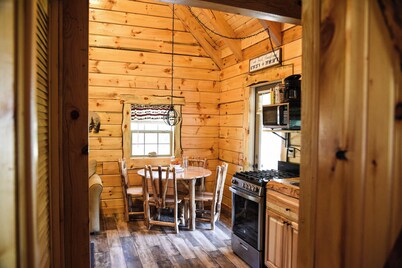 Sleepy Bear Log Cabin near Cook Forest State Park