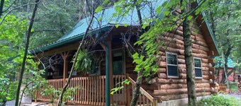Sleepy Bear Log Cabin near Cook Forest State Park