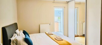 Two bedrooms with parking in Hesperange