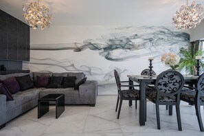 Living area - New Loft with Valet Parking & Amenities (Mexico City)