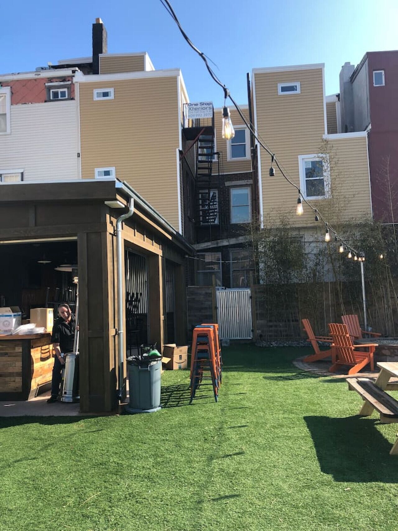 Restaurante al aire libre