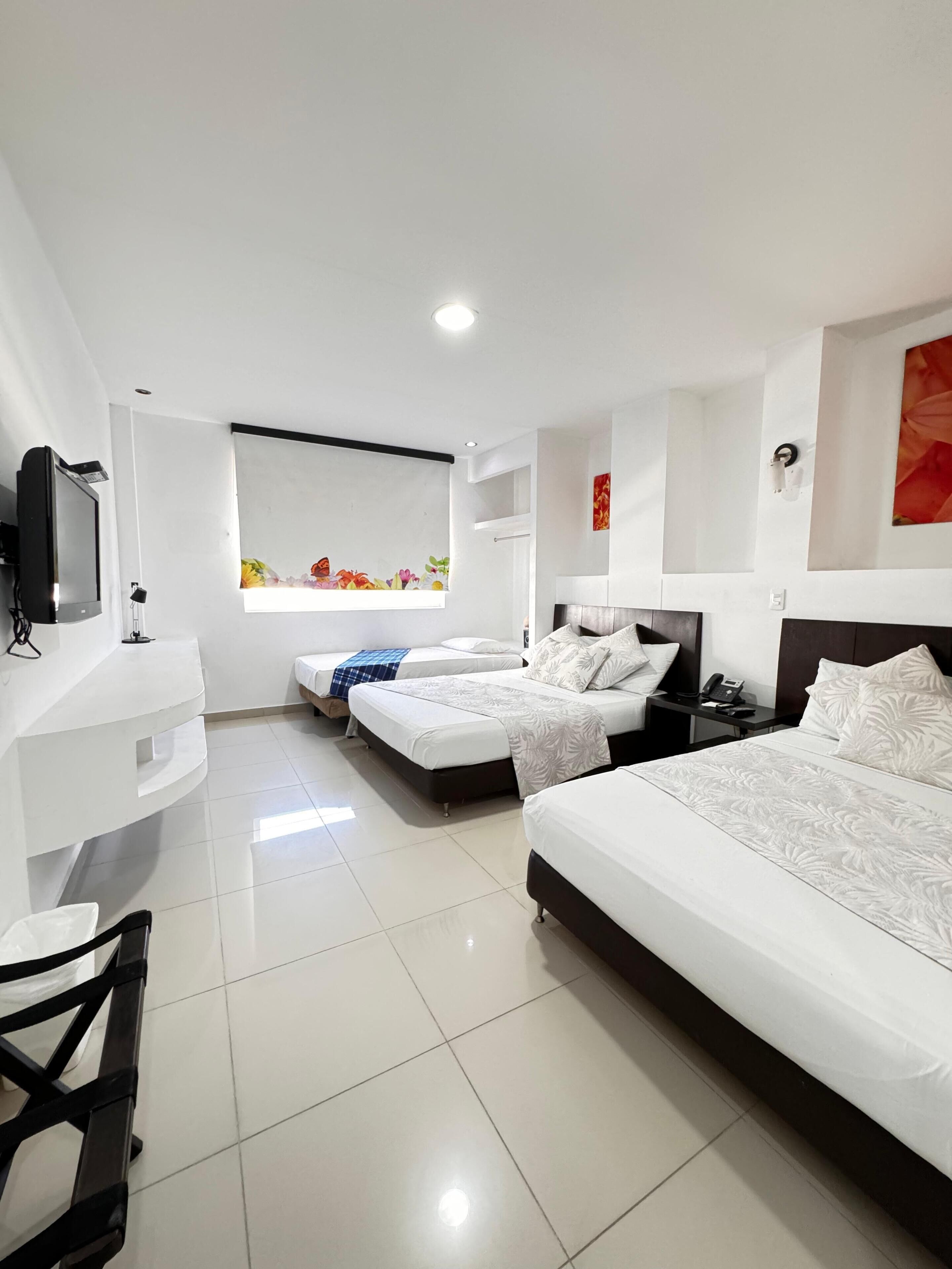 Quarto triplo | Quartos à prova de som, Wi-Fi de cortesia