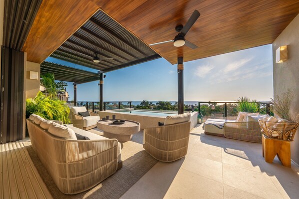 Appartement Deluxe, vue sur le terrain de golf | Terrasse/patio