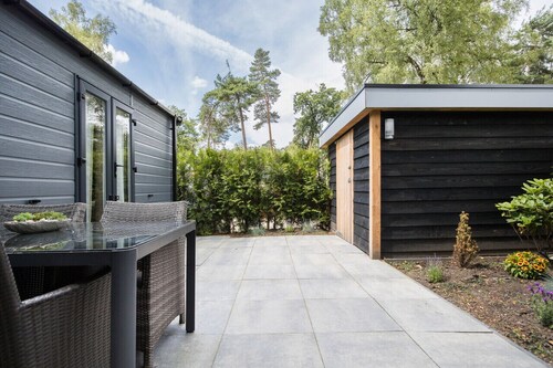 Luxury Chalet at the Veluwe Sauna+hottub