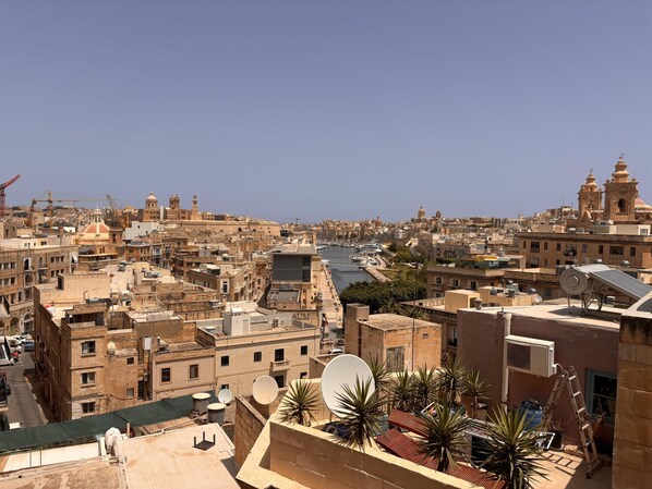 Uitzicht vanuit accommodatie