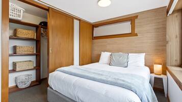 Bedroom with ample wardrobe space