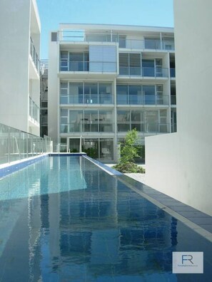 Pool - Fabulous Freemans Bay Apartment|by Furnished Rentals (Auckland)