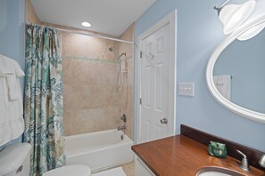Shower, towels