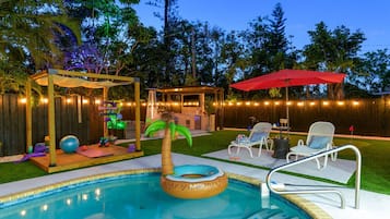 Una piscina climatizada
