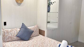 1 Schlafzimmer, kostenloses WLAN, Bettwäsche