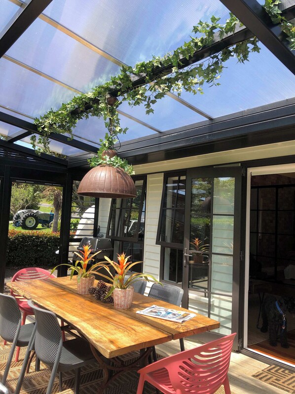 Outdoor dining