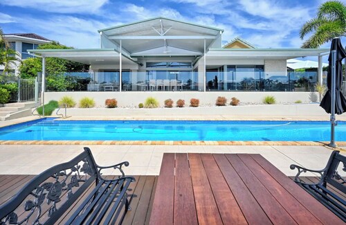 Take time to look through the stunning photos of this unique waterfront home.