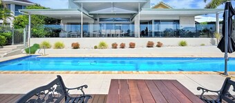 Take time to look through the stunning photos of this unique waterfront home.