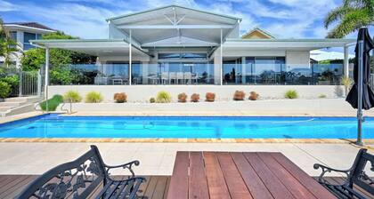 Take time to look through the stunning photos of this unique waterfront home.