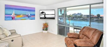 Take time to look through the stunning photos of this unique waterfront home.
