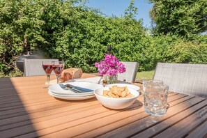 Opções para refeição ao ar livre