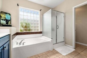 Shower, hair dryer