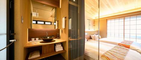 1 多间卧室、办公桌、免费 WiFi、床单