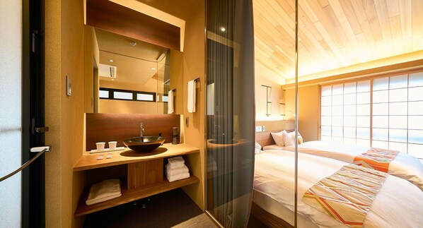 1 slaapkamer, een bureau, gratis wifi, beddengoed