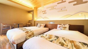 1 slaapkamer, een bureau, gratis wifi, beddengoed