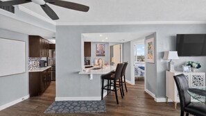 Interior - 2BR/2BA • Beachfront • Hot Tub • Pool • Ball Courts • Gym • Fire Pit • 8NE (Daytona Beach)