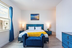 5 slaapkamers, een strijkplank/strijkijzer